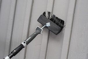 Anza tvättborste syntet 17 cm