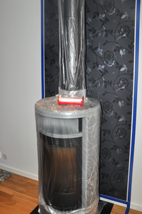 Suojamuovi teipillä, rulla 2,7 x 17 m