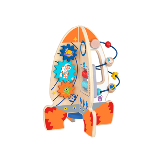 Aktivitetsleke romrakett, for barn fra 2 år