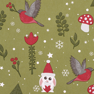 Julepapir barn, 4 m x 70 cm