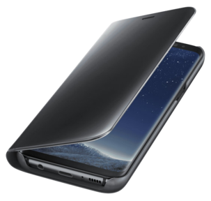 Flipfodral Galaxy S8, Samsung Clear View Standing Cover