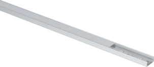 Alumiiniprofiili LED-valonauhalle, huurrekansi, 1 m