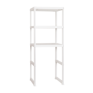 Oppbevaringshylle til over vaskemaskin, 75 x 57,5 x 187 cm