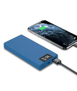 Varavirtalähde pikalataukseen USB-C, USB-A, 10 000 mAh