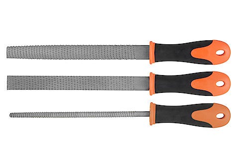 Rasper, 3 deler