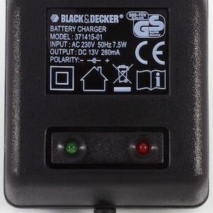 Black & Decker, lader, 12 V 