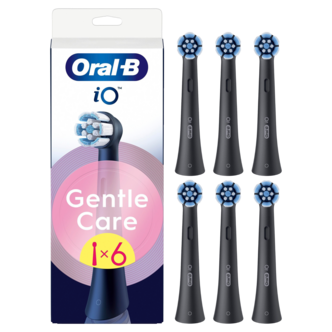 Oral-B iO Gentle Care borsthuvud, svart