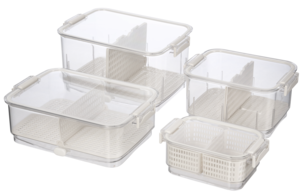 Duo Medium Säilytyslaatikko jääkaappiin vihannekset 2,75 l