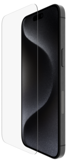 Skärmskydd för iPhone 15 Pro Max, Belkin ScreenForce UltraGlass