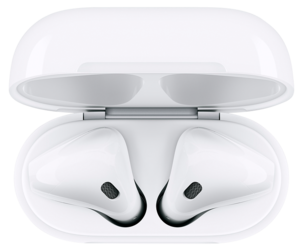 Apple AirPods 2 med trådløst ladeetui