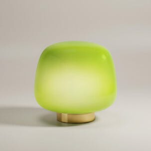 Tuva liten bordslampa glas retro 21 cm, Northlight