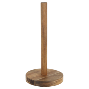 Hushållspappershållare trä, 28 cm