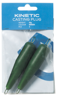 Kinetic Casting Plug, kastedupp 2-pack 15 g