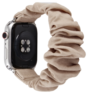 Anmiki Satin scrunchie Apple Watch armband, 42, 44, 45, 46, 49 mm
