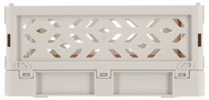 Klappbox av återvunnen plast, XS 16,5 x 12 x 8 cm