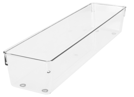 Laatikon jakaja, läpinäkyvä, korkeus 7,3 cm