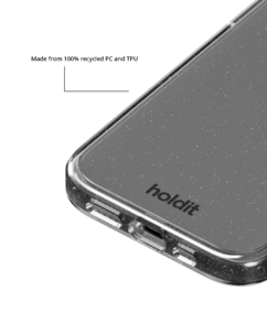 Holdit Glitter Case iPhone 17e / 16e / 15 / 14 / 13 mobilskal