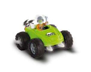 Byggklossar grön monstertruck, Cobi