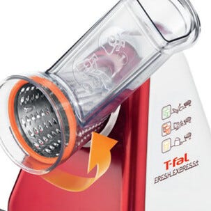 Tefal Fresh Express+ elektrisk rivjern, 150 W