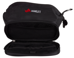 Toalettmappe, Asaklitt