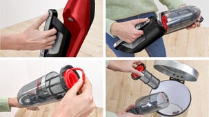 Bosch Flexxo Gen2 skaftstøvsuger BBH3ZOO28 28 V, rød
