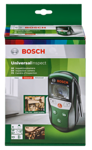 Bosch Universal Inspect inspeksjonskamera med tilbehør