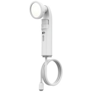 Portabel campingdusch med vattenpump, uppladdningsbar