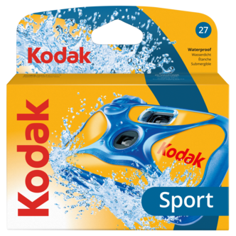 Kodak Sport engangskamera, vanntett, 27 bilder