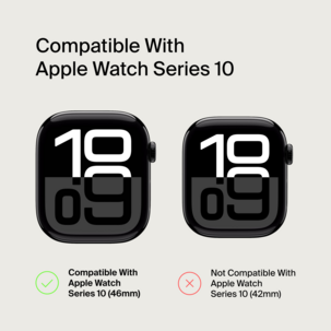 Belkin ScreenForce Bumper til Apple Watch Series 10 / 11, 46 mm