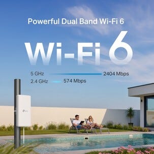 TP-Link Archer NX500-Outdoor 5G-router WiFi 6 utomhus AX3000