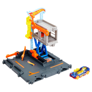 Hot Wheels City Downtown sett, lekebil, fra 4 år