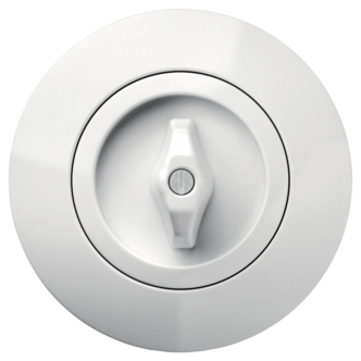 Hager 1930 trappstrømbryter med returfjærende bryter, plast