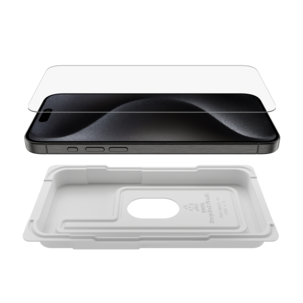 Skjermbeskyttelse til iPhone 15 Pro Max, Belkin ScreenForce UltraGlass