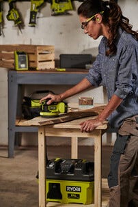 Ryobi Brushless Compact excenterslip 18 V RROS18C-0