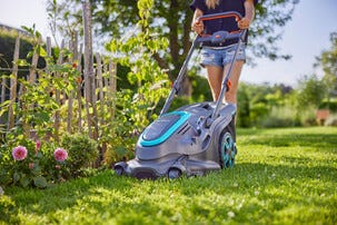 Gardena PowerMax Duo 46, 36 V gressklipper med batteri