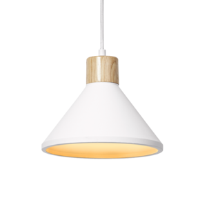 Osram Plaster Wood Kattovalaisin E27 valkoinen 22 cm