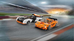 LEGO Speed Champions McLaren Solus GT & McLaren F1 LM 76918, från 9 år