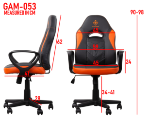 Gamingstol Deltaco GAM-053