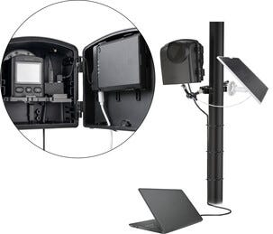 Brinno ASP1000-P solcellepanel og batteripakke, timelapse