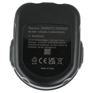 Batteri til Dewalt elektroverktøy, 12 V 3,0 Ah NI-MH