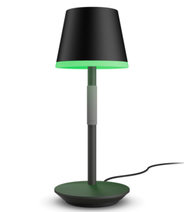 Philips Hue WCA Go bærbar bordlampe i metall, 35 cm