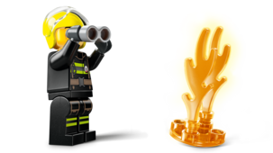 LEGO City Palokunnan pelastushelikopteri 60411, yli 5-vuotiaille