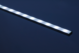 Alumiiniprofiili LED-valonauhalle, huurrekansi, 1 m