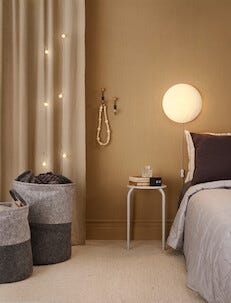 Kuddfodral linnelook, 45 x 45 cm