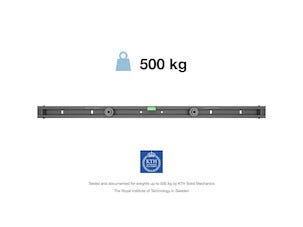 Multibrackets M Universal Wallmount Medium Seinäteline