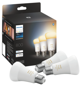 Philips Hue Ambiance LED-lampa 6 W E27, Bluetooth 3-pack