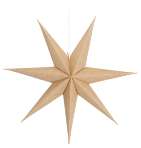 Adventsstjärna jute 70 cm, Northlight