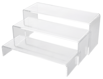 Parfymehylle, sminkehylle, displayhylle akryl