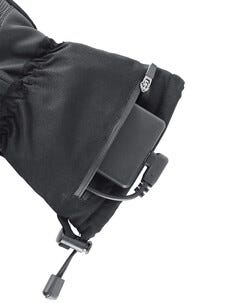 Värmevantar med powerbank uppladdningsbara, svarta