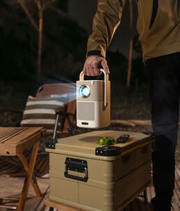 Yaber T2 Plus bærbar Full HD LCD-projektor med NFC og JBL